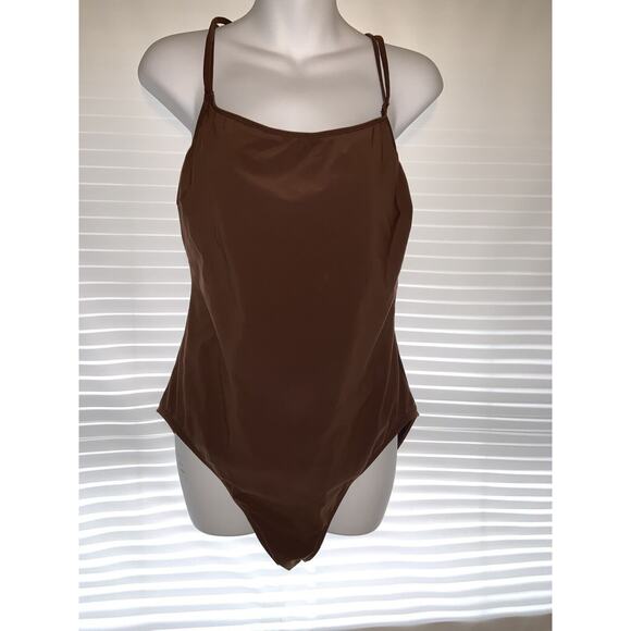 Talbots Other - Talbots Women’s Plus Size 16 Brown Bathing Suit